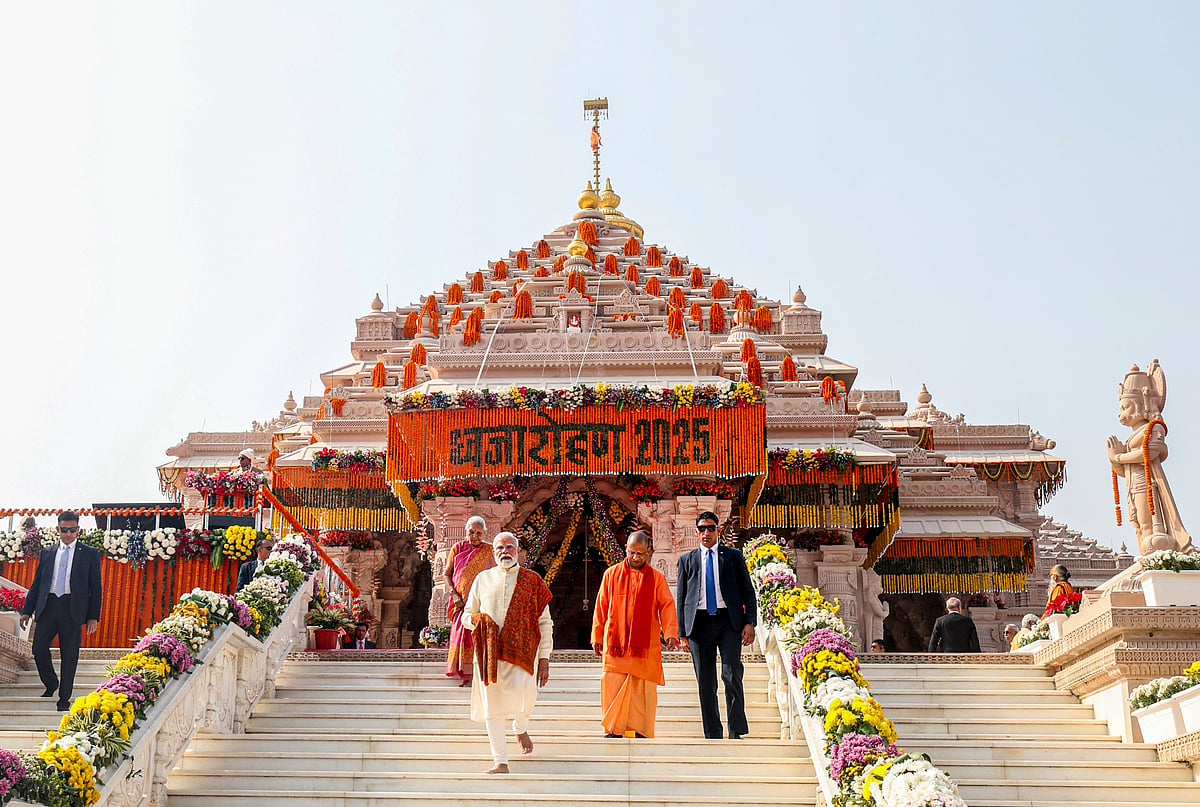 ‘No moral standing to lecture’: India slams Pakistan's criticism of flag ceremony at Ram temple