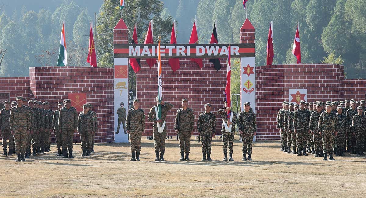 India & Nepal conduct hi-tech joint exercise