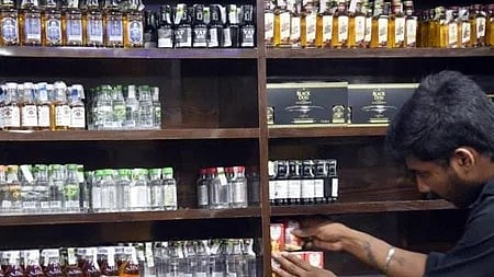 A liquor outlet image used for representative purpose.