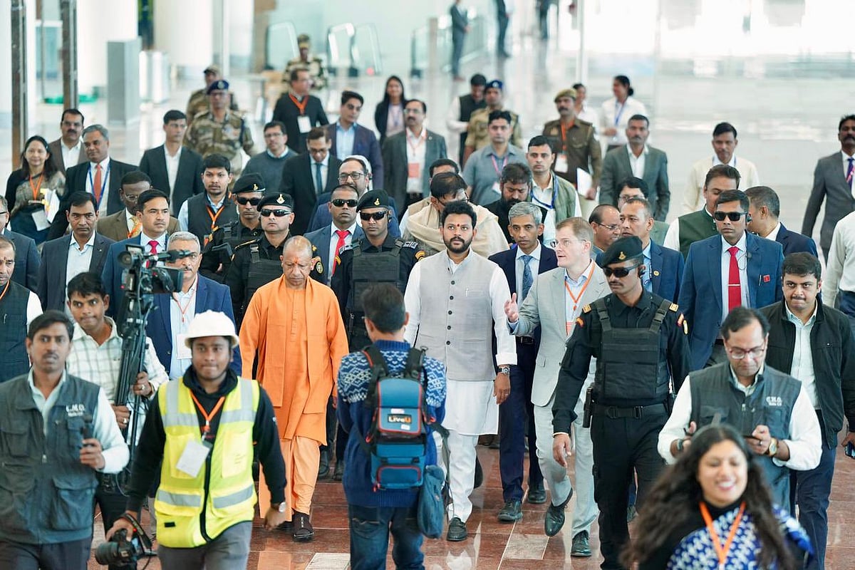 Aviation minister, UP CM inspect Noida airport, calls for steps to be taken to expedite security clearances