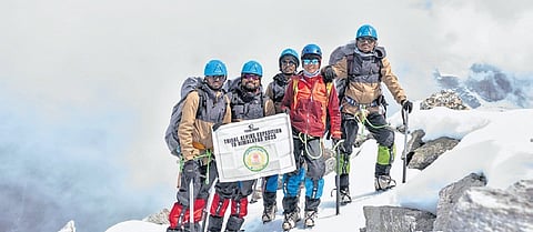 Tribal youth make it big, conquer peak in Himachal Pir Panjal range