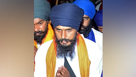 Punjab MP Amritpal Singh.