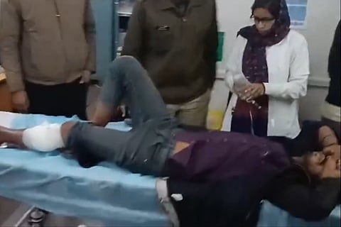 An accused in the Raisen minor assault case arrested after encounter as he tried to escape from the police. The injured accused has been admitted to a hospital. More details are awaited.