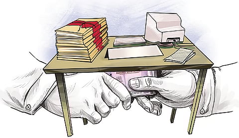 The tainted money was recovered from the driver’s possession.