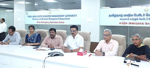 A  60-member NDRF team reached Puducherry on Friday 