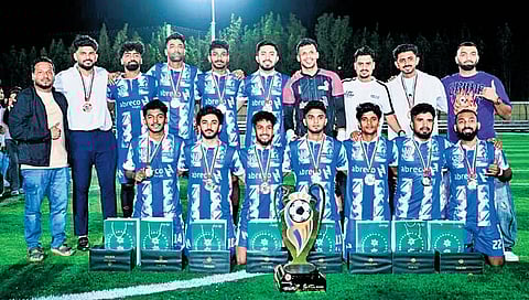 Abreco FC team that recently won a tournament in KEFA Champions League