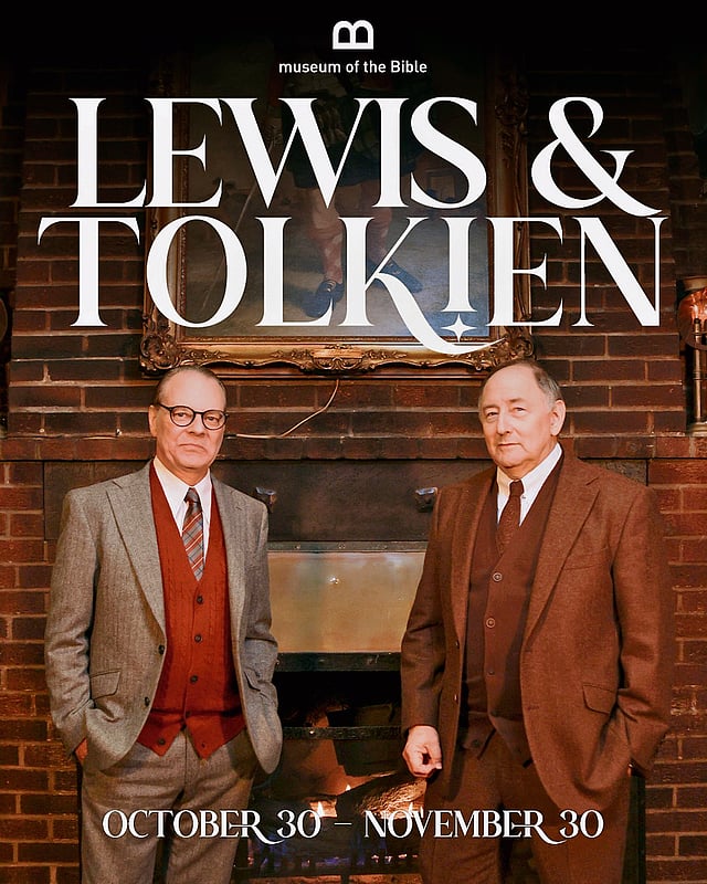 Picture of the celebrated writer-duo from the play brochure.