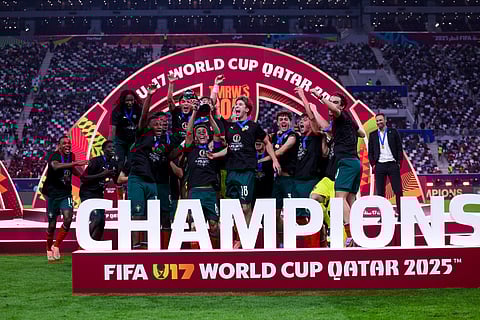 It was Portugal's first U17 title and came in the 20th edition of an event FIFA has expanded and now organizes annually instead of every two years.