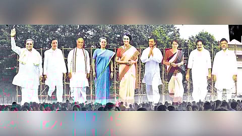 With political tension soaring in Karnataka over the ongoing leadership tussle, all eyes are now on the Congress high command.