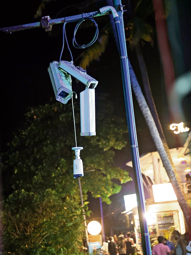 Defunct CCTV cameras