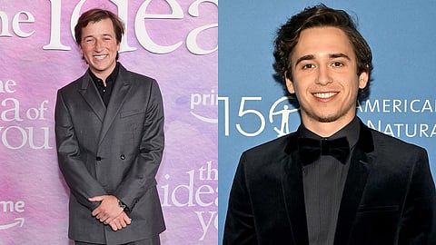 Shrek 5 stars Skyler Gisondo (L) and Marcello Hernández
