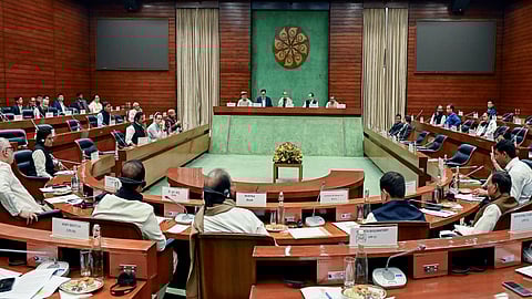 50 leaders from 36 political parties attended an all-party meet a day ahead of winter session of the Parliament to discuss and emphasise on a productive session.