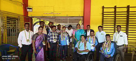 Para athletes from Madurai delivered exceptional performances.