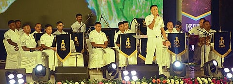 INS Chilka Navy Band mesmerises Ravenshaw University with patriotic concert ‘Sargam’