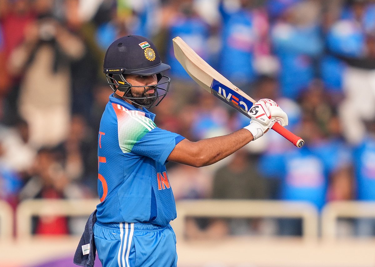 Rohit Sharma breaks Shahid Afridi's record for most ODI sixes in history
