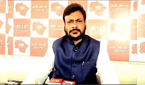 Uttarakhand BJP leader and Waqf Board Chairman Shadab Shams.
