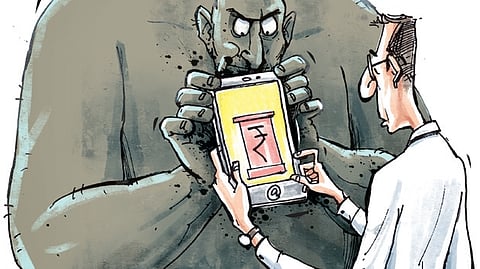 Worried she may have unknowingly violated a rule, Preetha clicked the link attached, and provided her account details.