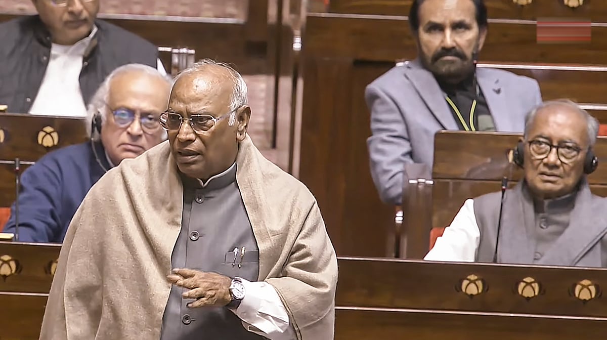 While welcoming new RS chairman, Kharge mentions Dhankar's sudden exit; treasury benches object