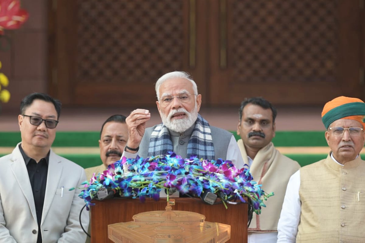 Opposition using Parliament to vent out frustration, no place for drama: PM Modi