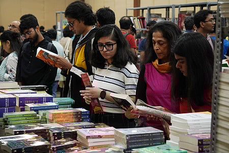Literature Festival at Lalit Ashok in Bengaluru - Express Photo by Allen