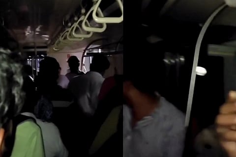 The disruption occurred before the morning rush and normal operations on the underground stretch were restored by 6.20am, a release stated.