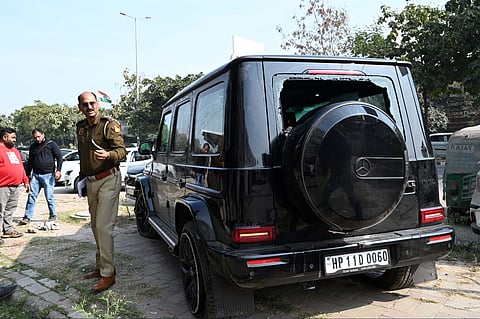 Mercedes that hit 3 near Vasant Kunj mall dragged victims for few metres