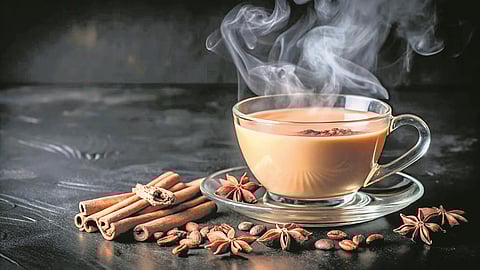 Too much tea, too much anxiety