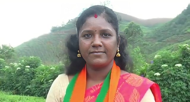 The 33-year-old is contesting in Nallathani ward of Munnar panchayat up against UDF’s Manjula Ramesh and LDF’s S Valarmathy.
