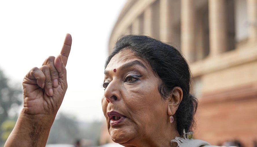 Dog row: Renuka says 'Bhow Bhow' on reports of privilege motion against her