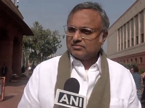 Congress MP' Karti Chidambaram.