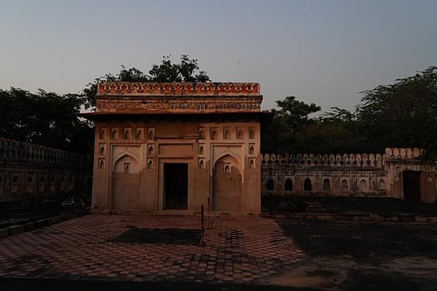 The Jamali-Kamali Tomb in Delhi