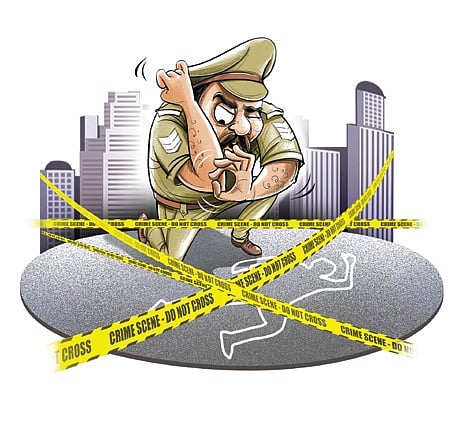 According to police sources, the head constable has been identified as Jabiullah, who was serving at the CCPS under the Central Crime Branch (CCB). 