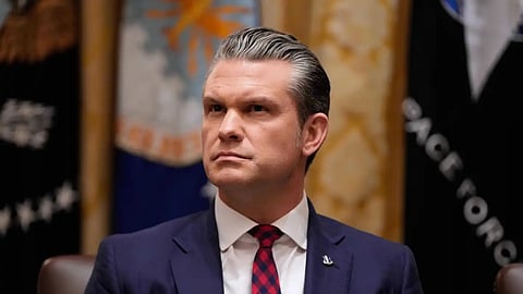 Defense Secretary Pete Hegseth.