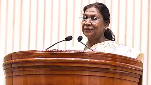 President Droupadi Murmu.