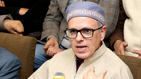 Jammu and Kashmir Chief Minister Omar Abdullah 