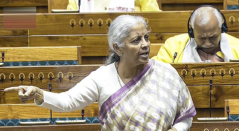  Union Finance Minister Nirmala Sitharaman