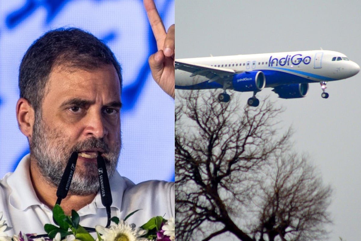 Rahul Gandhi blames IndiGo flight chaos on government’s ‘monopoly model’
