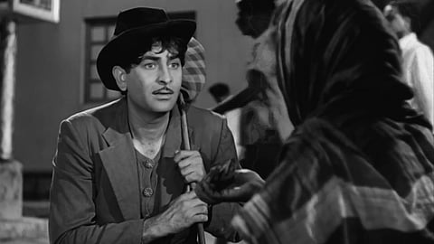 Raj Kapoor in Shree 420 (1955)