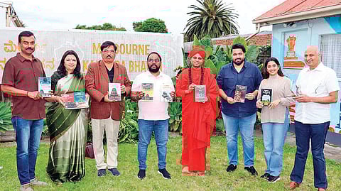 Sharavana hailed the association’s efforts to spread the importance of Kannada in a foreign land.