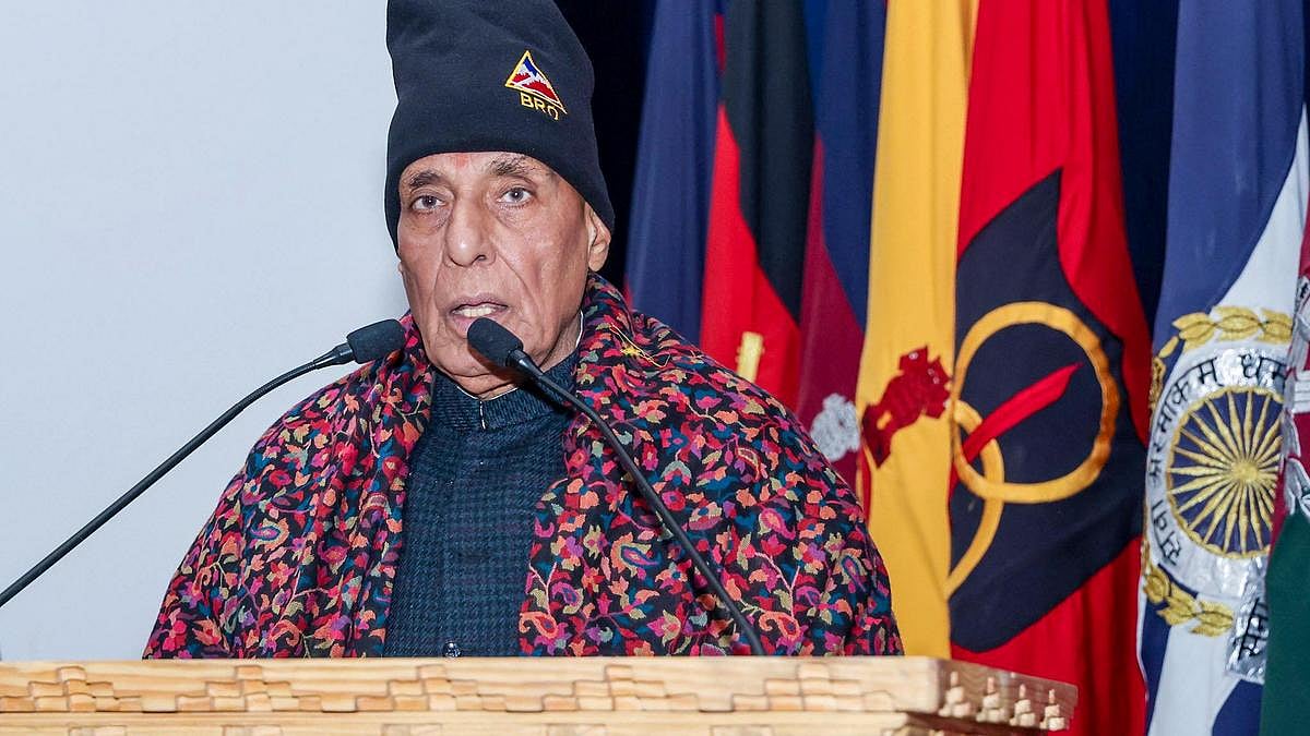Rajnath Singh inaugurates record 125 BRO projects in Ladakh