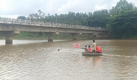 The lifeguard team attached to the Coimbatore District police appointed to rescue people drowning in the Bhavani River