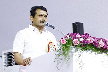 Former Tamil Nadu minister Senthil Balaji.