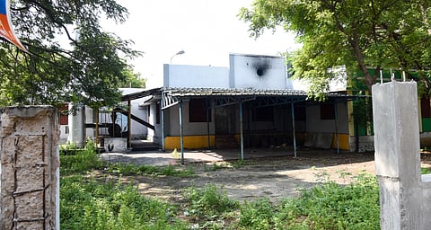 The Karumandapam crematorium was established in 2009.