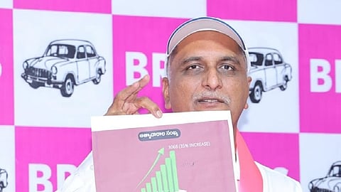 BRS leader and former minister T Harish Rao 