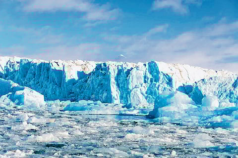 Global glaciation: Increases volcanism 
along mid ocean ridges