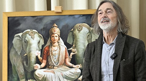 Russian artist Nikas Safronov 