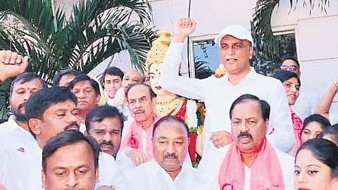 Participating in a programme organised at Telangana Bhavan, former minister T Harish Rao said that December 9 would remain a day written in golden letters in the history of Telangana.