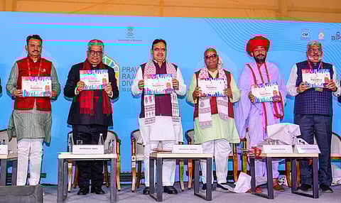 Chief Minister Bhajanlal Sharma inaugurated the event, which included a groundbreaking ceremony for investment proposals worth over Rs 1 lakh crore.