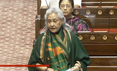 Samajwadi Party MP Jaya Bachchan.