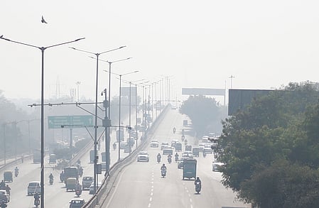 Delhi’s air quality sees mild improvement but remains ‘poor’; smog persists across city